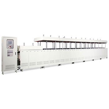 Single Row Turning Hot Air Conveyor Furnace